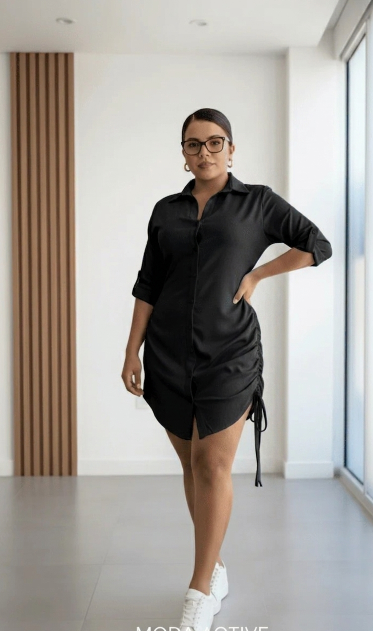 👗 Vestido Camisero Versátil