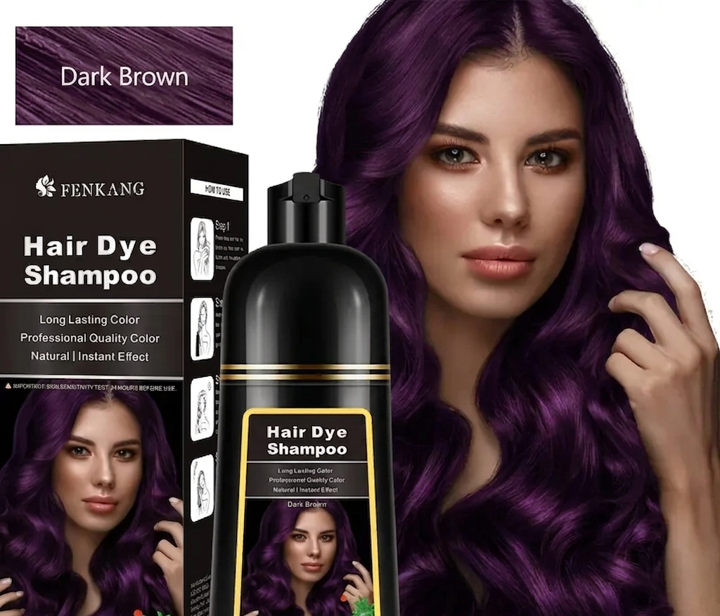SAMPOOO🍃BLACK HAIR DYE