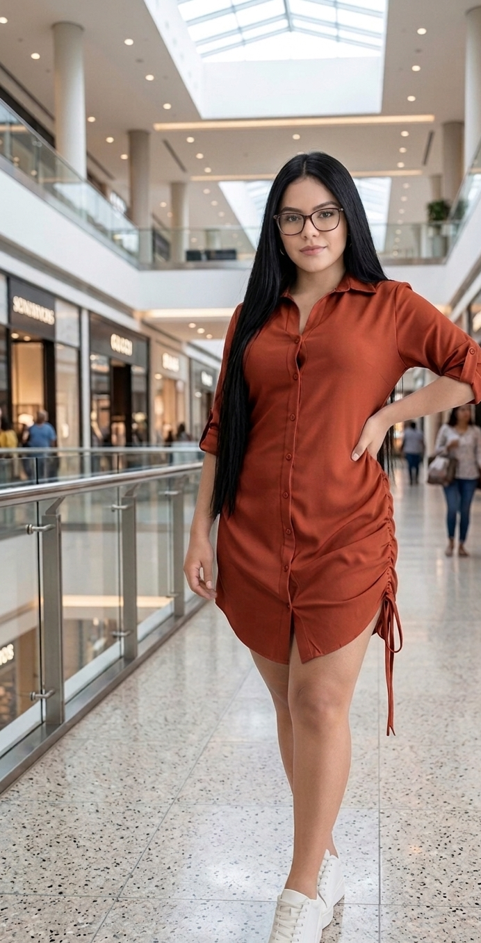 👗 Vestido Camisero Versátil