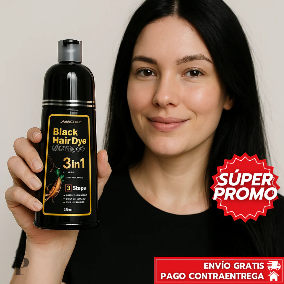 SAMPOOO🍃BLACK HAIR DYE