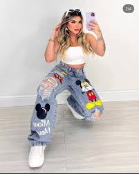 🤩JEANS CUTE ART ✨LLEGO LA NUEVA TENDENCIA QUE ESTA IMPACTANDO A LAS LATINAS😍