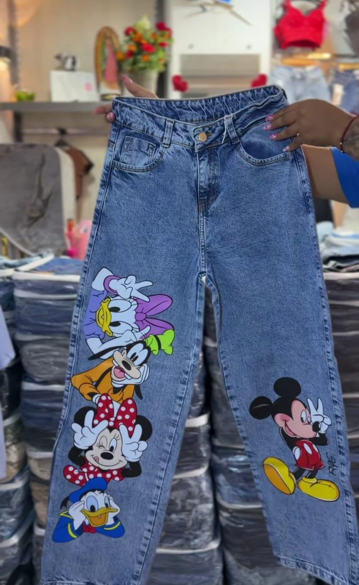 🤩JEANS CUTE ART ✨LLEGO LA NUEVA TENDENCIA QUE ESTA IMPACTANDO A LAS LATINAS😍