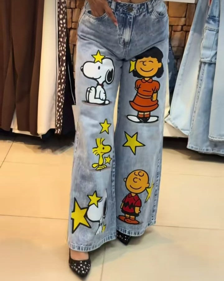 🤩JEANS CUTE ART ✨LLEGO LA NUEVA TENDENCIA QUE ESTA IMPACTANDO A LAS LATINAS😍